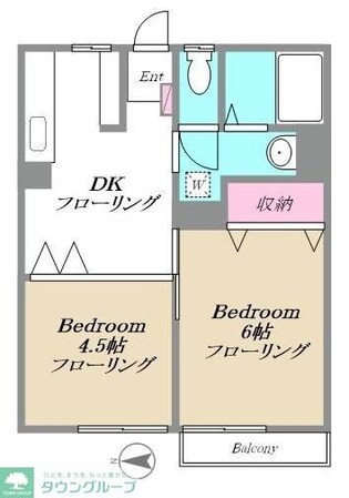 セントエムズT2の物件間取画像